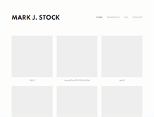 Tablet Screenshot of markjstock.com